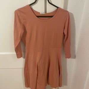 EUC Peach color babydoll dress